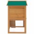 Outdoor Rabbit Hutch Small Animal House Pet Cage 3 Doors Wood - Image 4