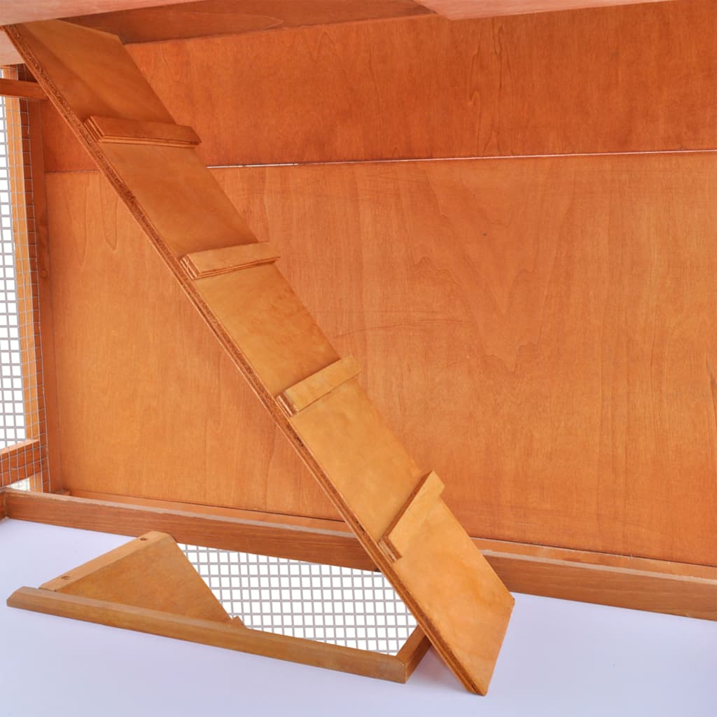 8718475871897_g_en_hd_5 Outdoor Rabbit Hutch Small Animal House Pet Cage 3 Layers Wood - Image 6
