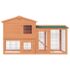 vidaXL Outdoor Large Rabbit Hutch Small Animal House Pet Cage Wood - Image 3
