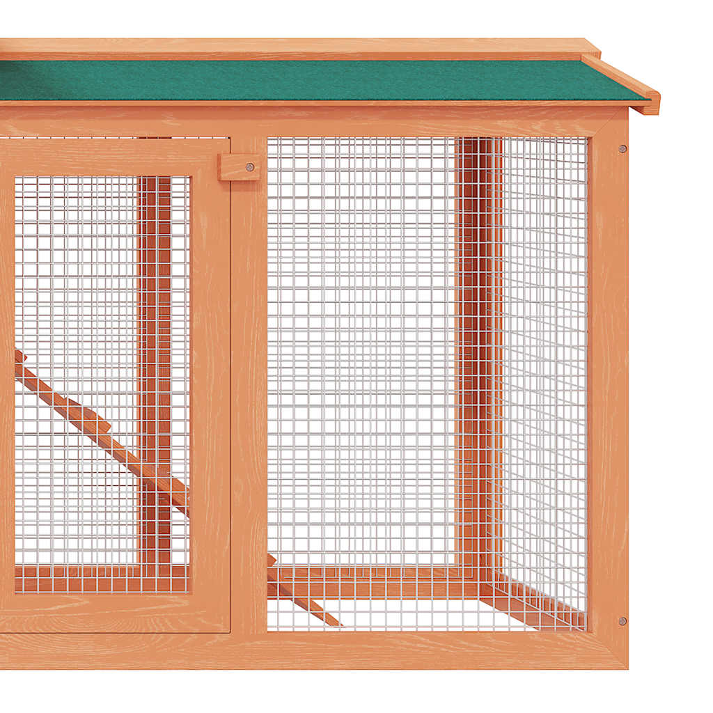 8718475871903_g_en_hd_4 vidaXL Outdoor Large Rabbit Hutch Small Animal House Pet Cage Wood - Image 6
