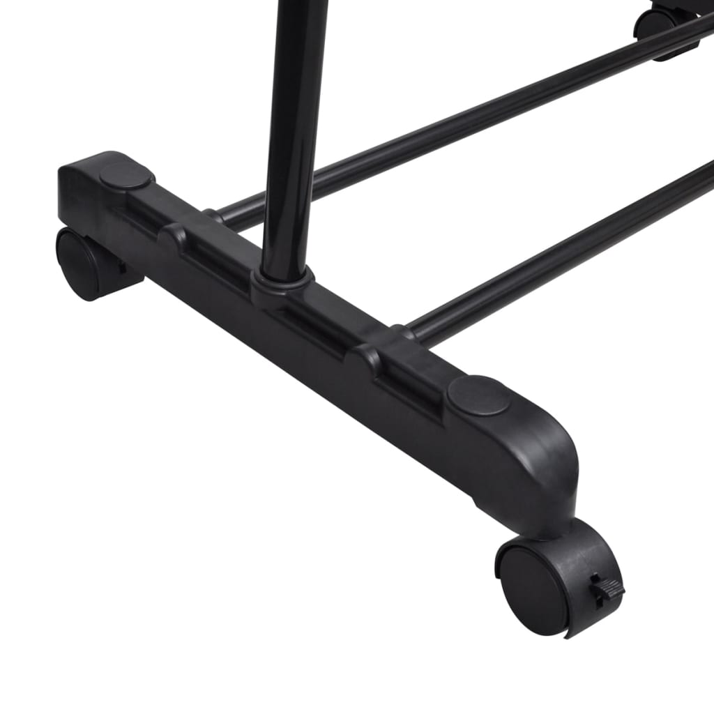 8718475873037_g_en_hd_2 vidaXL Adjustable Clothes Rack 4 Castors 1 Hanging Rail - Image 3