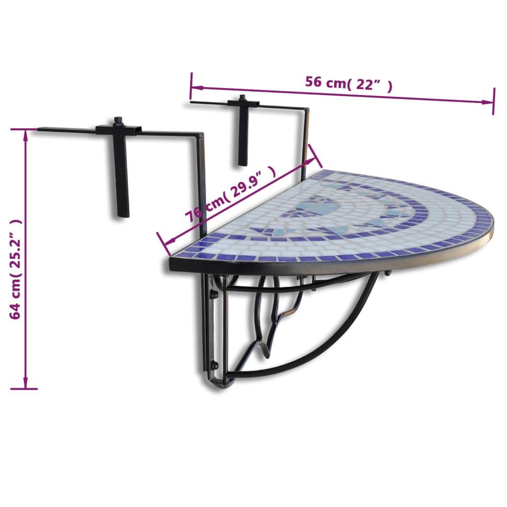 8718475874492_g_en_hd_4 vidaXL Hanging Balcony Table Blue and White Mosaic - Image 6