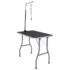 vidaXL Bath Grooming Table for Dogs Cats Pets Adjustable 1 Loop
