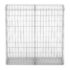 vidaXL Gabion Basket with Lids Galvanised Wire 100 x 100 x 30 cm - Image 5