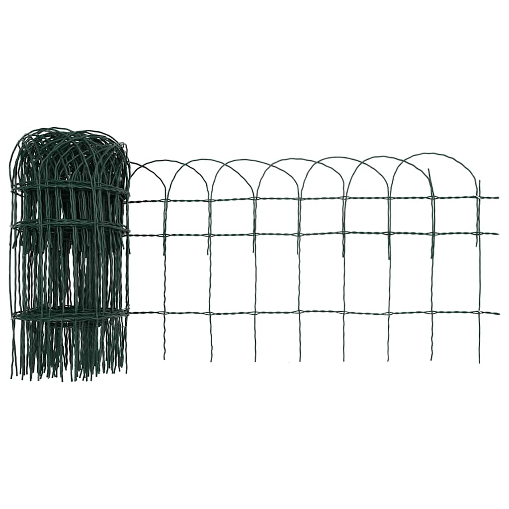 8718475875833_g_en_hd_2 vidaXL Garden Border Fence Powder-coated Iron 10x0.4 m - Image 4