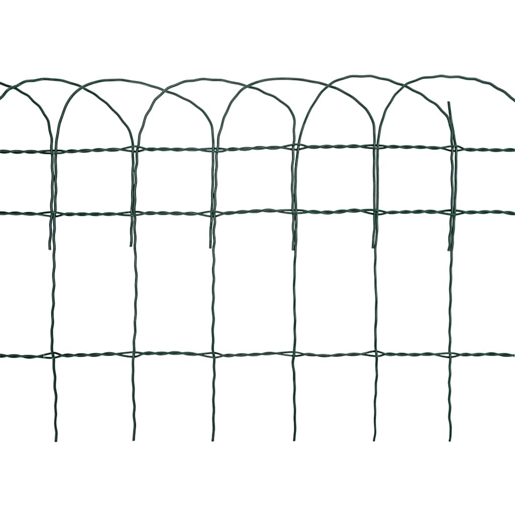 8718475875833_g_en_hd_4 vidaXL Garden Border Fence Powder-coated Iron 10x0.4 m - Image 6