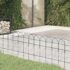 vidaXL Garden Border Fence Powder-coated Iron 10x0.4 m