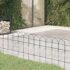 vidaXL Garden Border Fence Powder-coated Iron 25x0.4 m