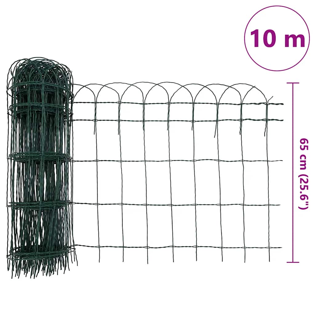 8718475875857_g_en_hd_5 vidaXL Garden Border Fence Powder-coated Iron 10x0.65 m - Image 7