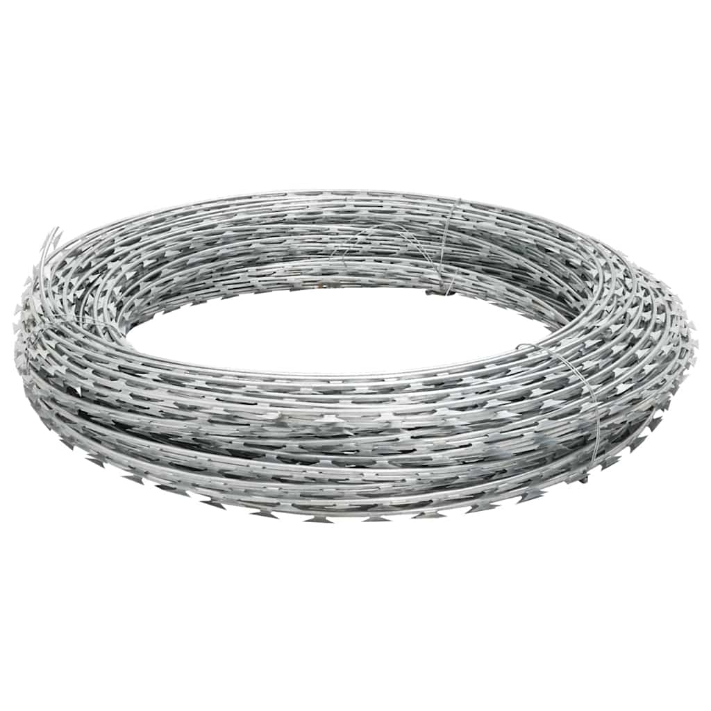 8718475875888_g_en_hd_1 vidaXL Razor Wire Helical Wire Roll Galvanised Steel 60 m - Image 2