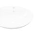 vidaXL Luxury Ceramic Basin Oval with Overflow and Faucet Hole - Image 4