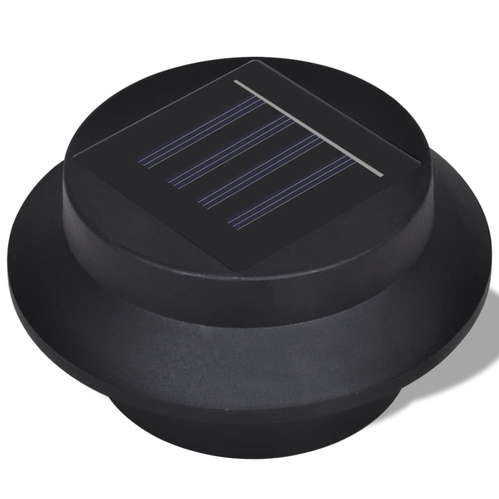 8718475877325_g_en_hd_2 vidaXL Outdoor Solar Lamp Set 6 pcs Fence Light Gutter Light Black - Image 4
