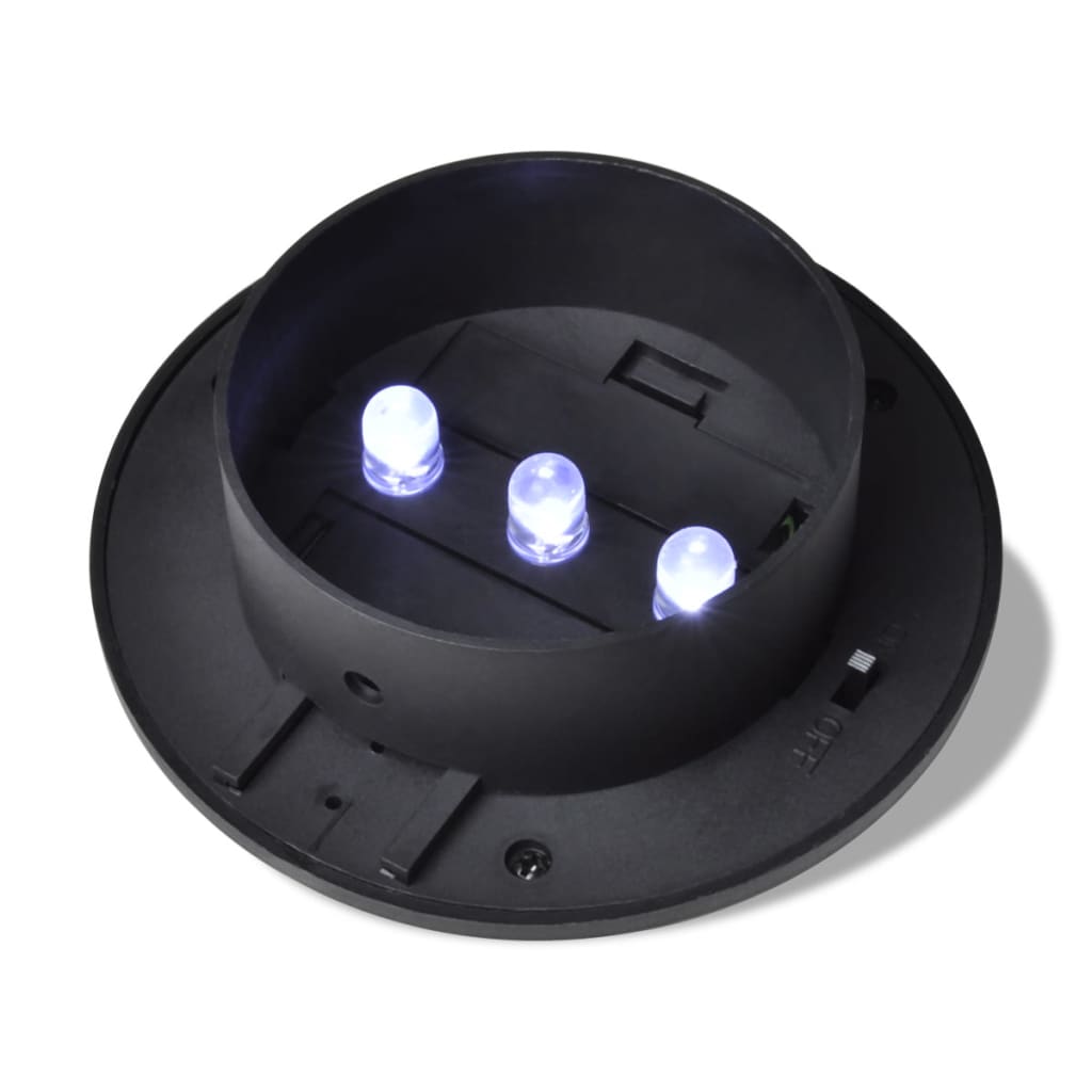 8718475877325_g_en_hd_4 vidaXL Outdoor Solar Lamp Set 6 pcs Fence Light Gutter Light Black - Image 6