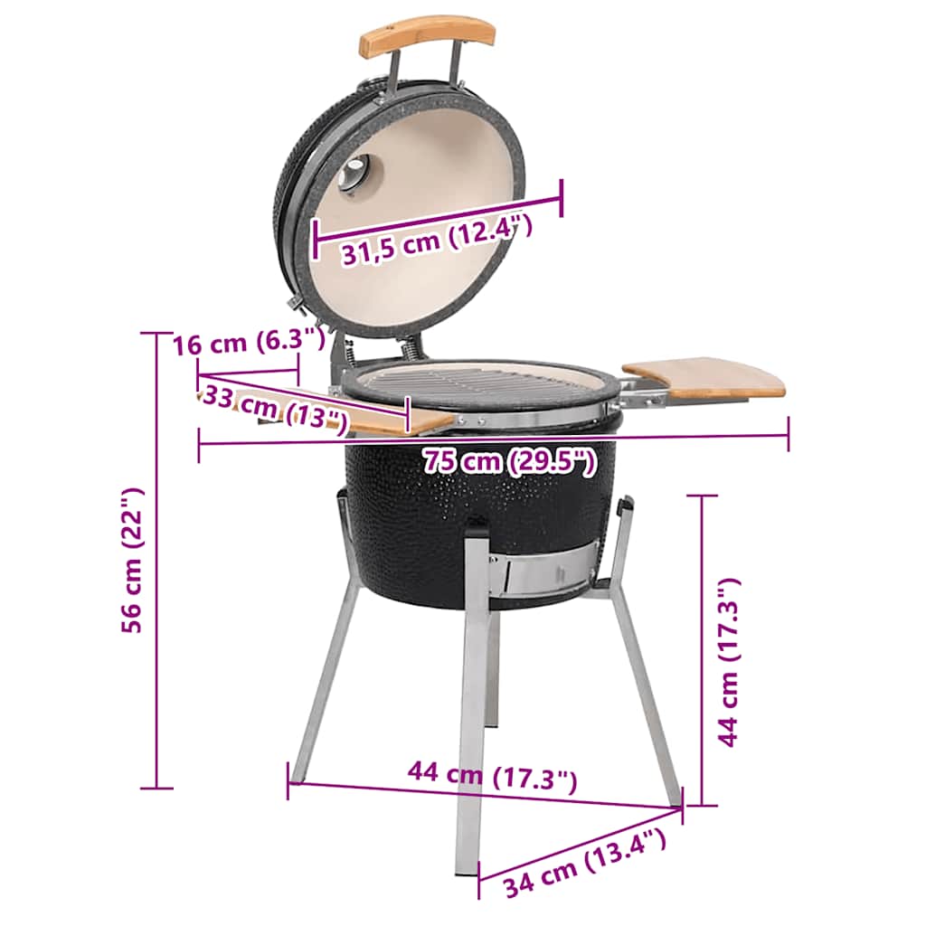 8718475877530_g_en_hd_9 vidaXL Kamado Barbecue Grill Smoker Ceramic 76 cm - Image 10