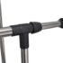 vidaXL Adjustable Clothes Rack with 2 Hanging Rails 2 pcs - Image 6