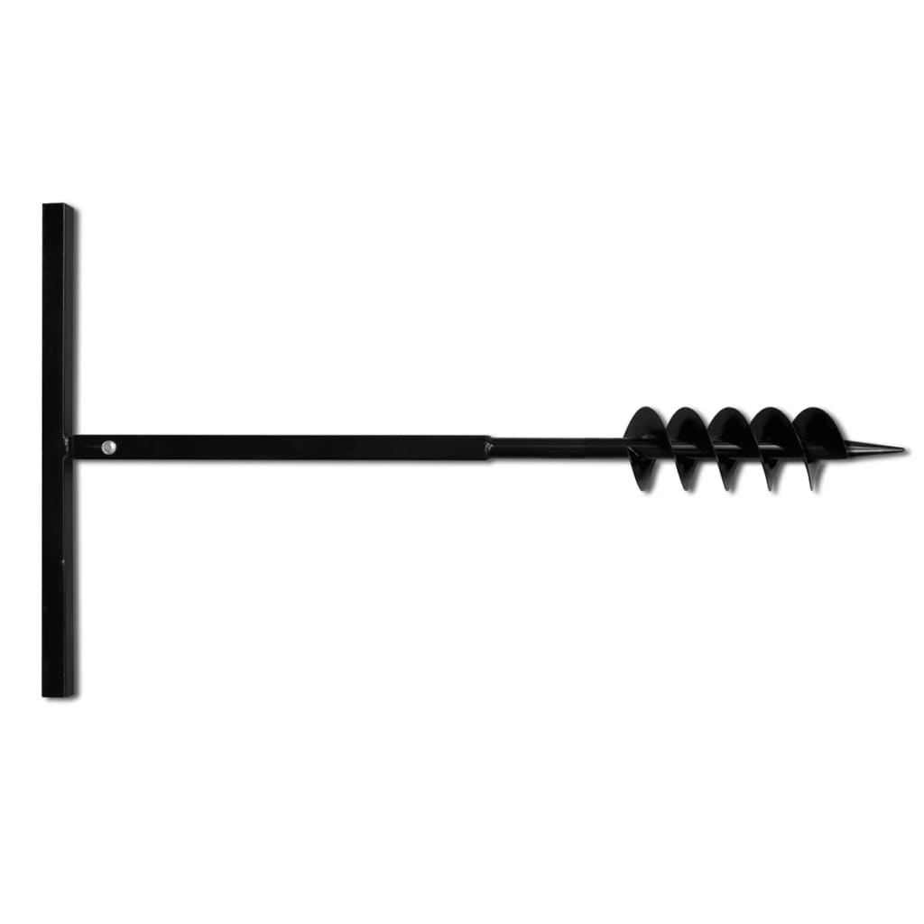 8718475879213_g_en_hd_2 Ground Drill with Handle Auger Bit 100 mm Double Spirals Steel Black - Image 3