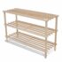 vidaXL 3-Tier Shoe Racks 2 pcs Solid Fir Wood - Image 2