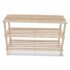 vidaXL 3-Tier Shoe Racks 2 pcs Solid Fir Wood - Image 3