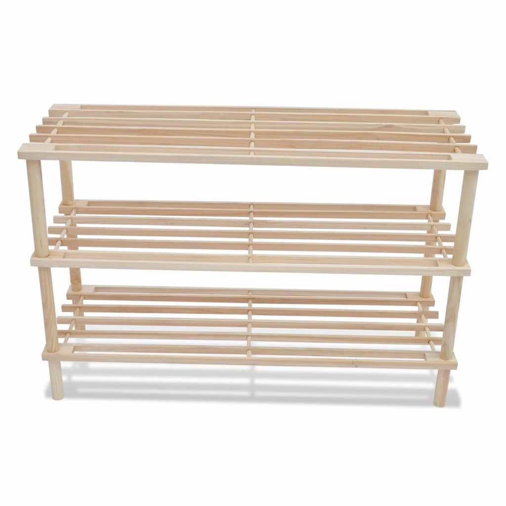 8718475879282_g_en_hd_2 vidaXL 3-Tier Shoe Racks 2 pcs Solid Fir Wood - Image 3