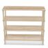 vidaXL 4-Tier Shoe Racks 2 pcs Solid Fir Wood - Image 3