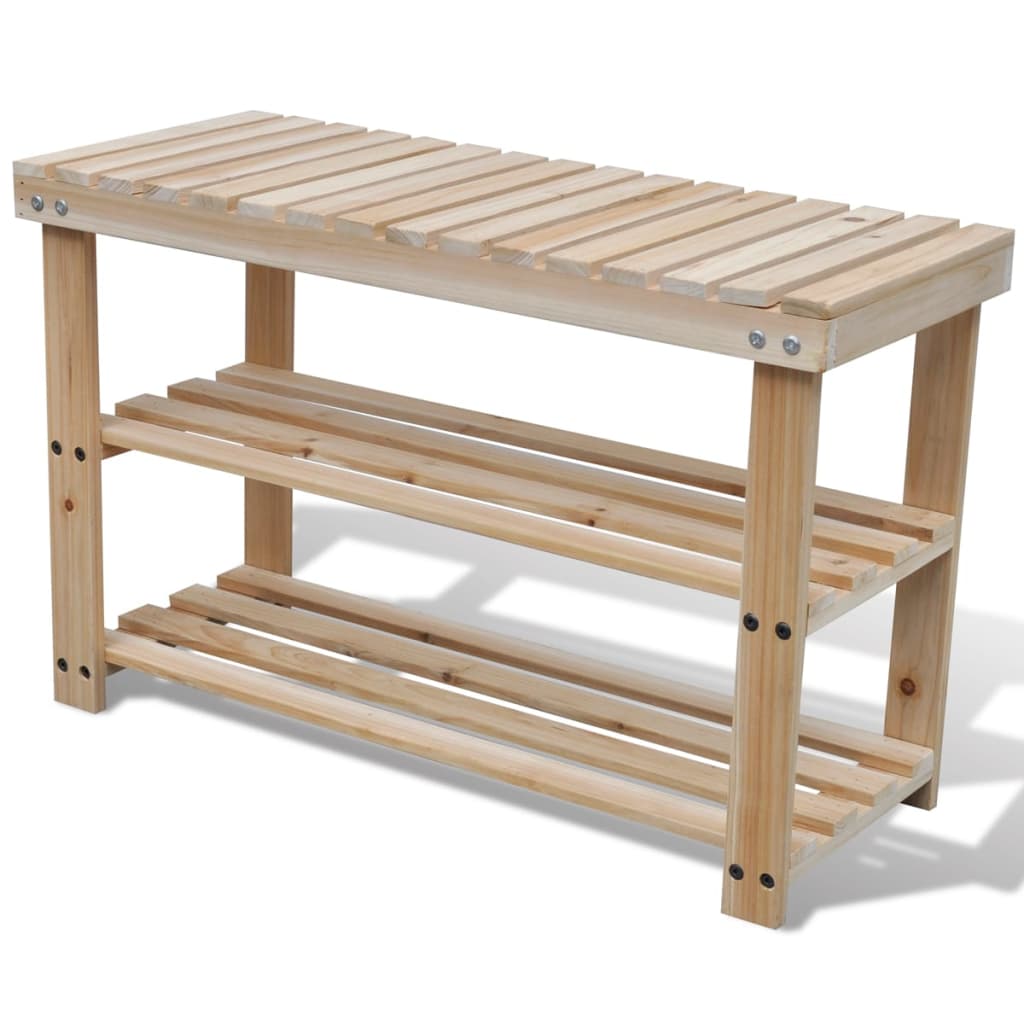 8718475879305_a_en_hd_1 vidaXL 2-in-1 Shoe Rack with Bench Top Solid Fir Wood - Image 1