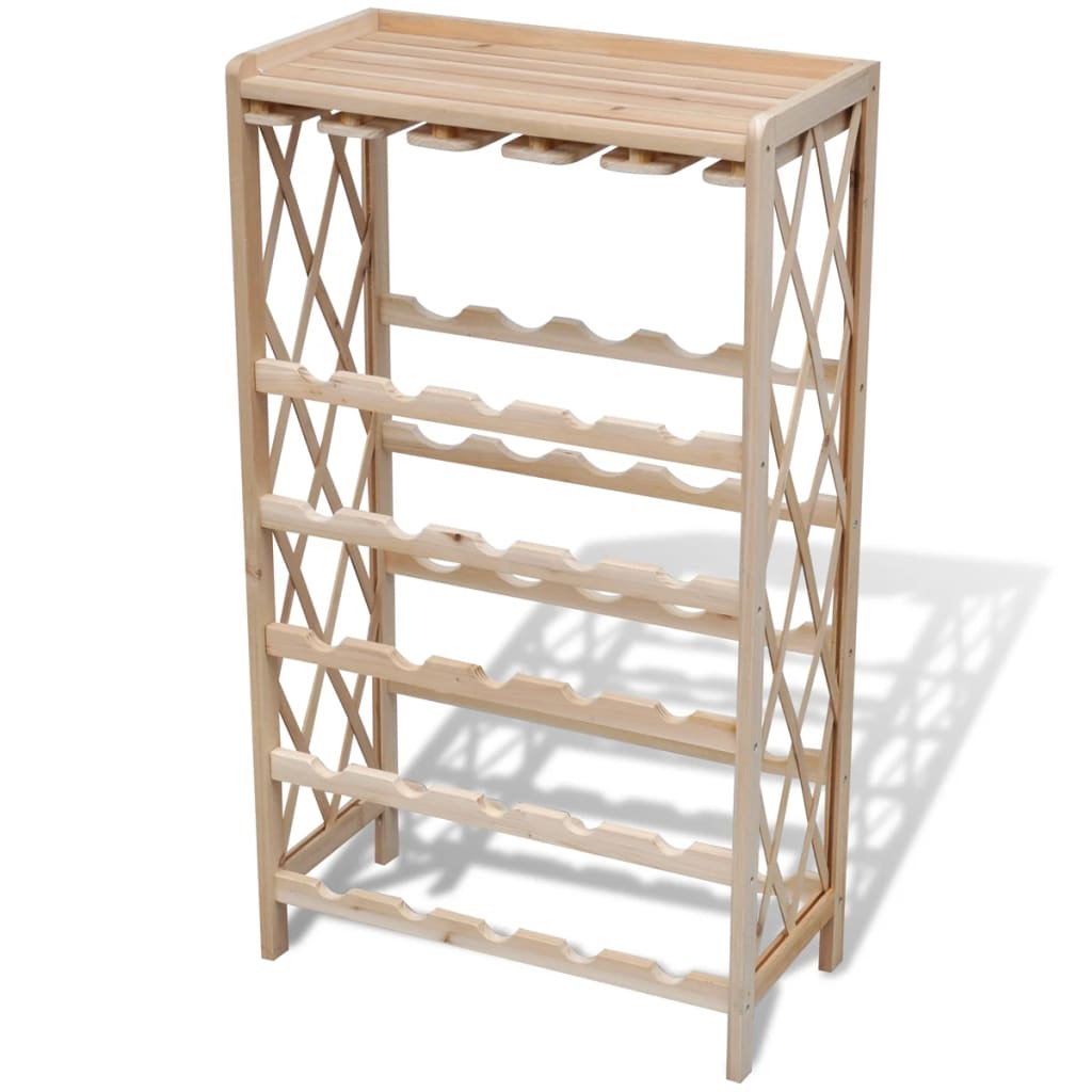 8718475879312_g_en_hd_1 vidaXL Wine Rack for 25 Bottles Solid Fir Wood - Image 2