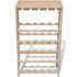 vidaXL Wine Rack for 25 Bottles Solid Fir Wood - Image 4