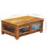 vidaXL Coffee Table with Storage Vintage Reclaimed Wood - Image 11