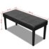 Black High Quality Artificial Leather Bench - Image 5
