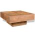 vidaXL Coffee Table Brown Square Solid Mango Wood - Image 3