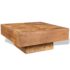 vidaXL Coffee Table Brown Square Solid Mango Wood - Image 5