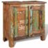 Reclaimed Solid Wood Bathroom Vanity Cabinet Set with Mirror - Image 9