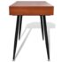 Brown Workstation Computer Desk Laptop Table - Image 4