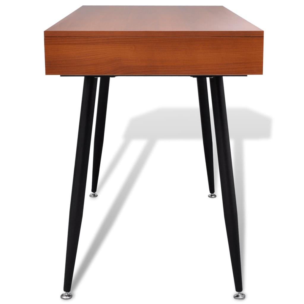 8718475882572_g_en_hd_2 Brown Workstation Computer Desk Laptop Table - Image 4