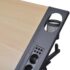 vidaXL Two Drawers Tiltable Tabletop Drawing Table with Stool - Image 5