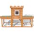 Outdoor Large Rabbit Hutch House Pet Cage Single House - Image 2