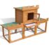 Outdoor Large Rabbit Hutch House Pet Cage Single House - Image 3