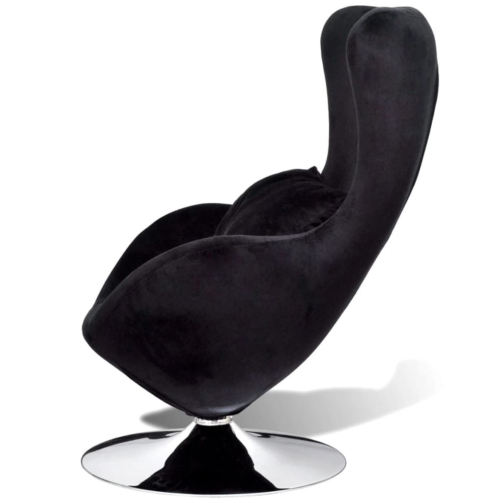 8718475884040_g_en_hd_2 vidaXL Armchair with Egg Shape Black - Image 3