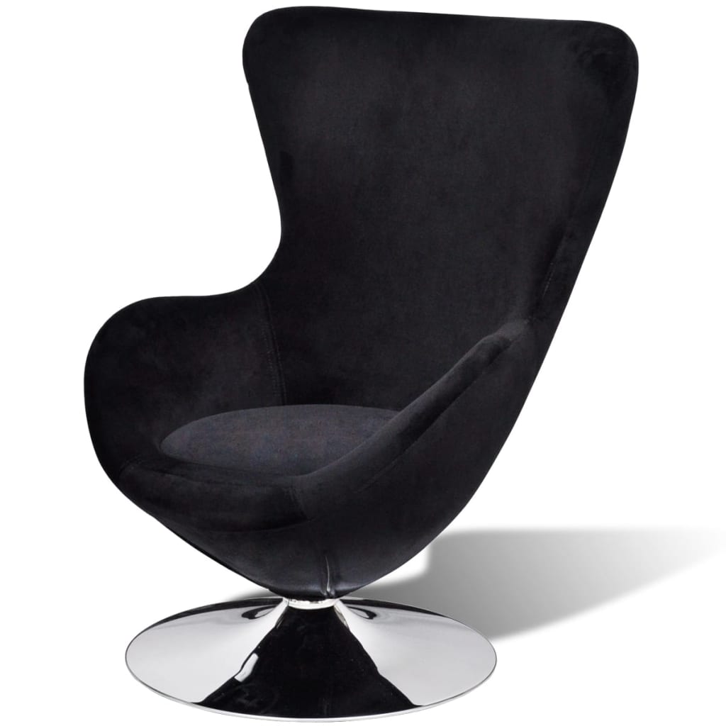 8718475884040_g_en_hd_3 vidaXL Armchair with Egg Shape Black - Image 4