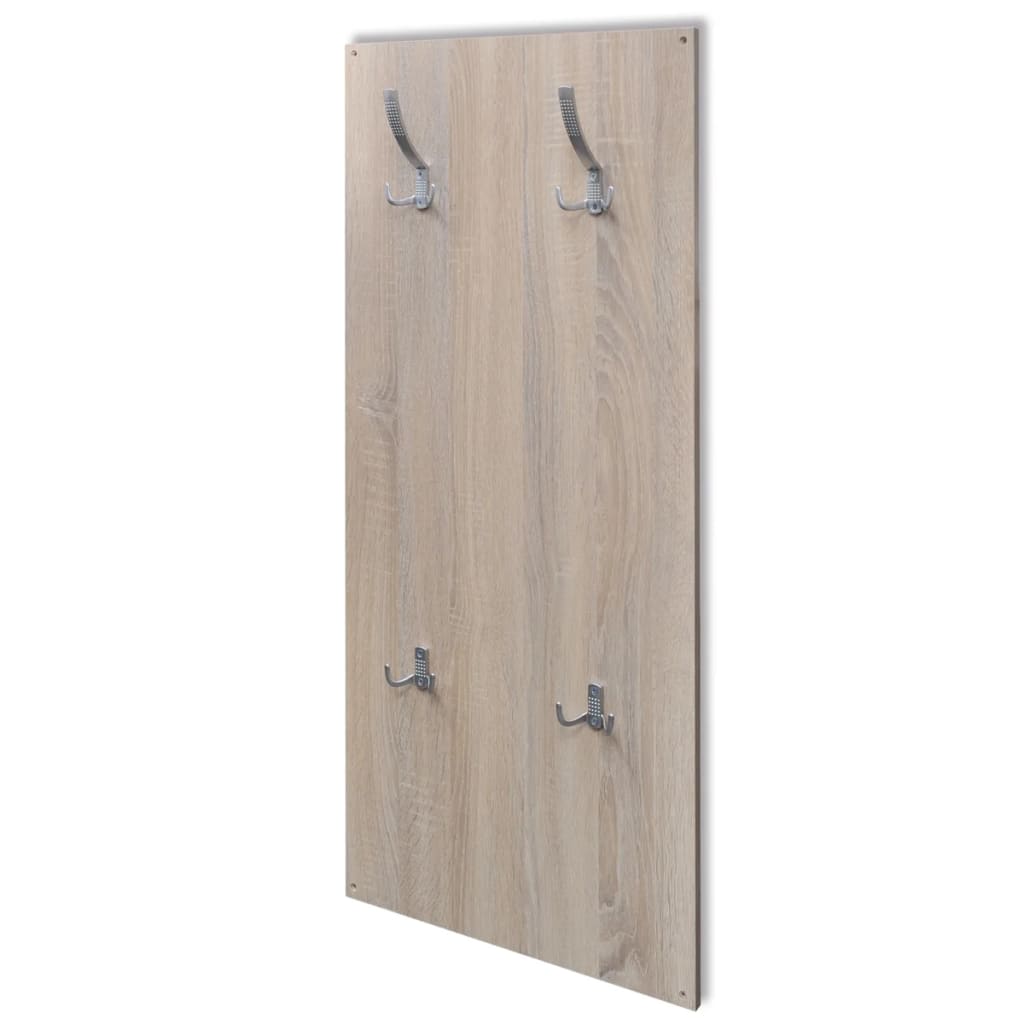 8718475885610_g_en_hd_1 Oak and White 3-in-1 Wooden Shoe Cabinet Set - Image 3