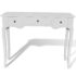 vidaXL Dressing Console Table with Three Drawers White - Image 6
