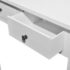 vidaXL Dressing Console Table with Two Drawers White - Image 6