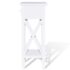vidaXL Side Table with Drawer White - Image 6