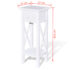 vidaXL Side Table with Drawer White - Image 7