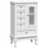 vidaXL Cabinet with 5 Drawers 2 Shelves White - Image 2