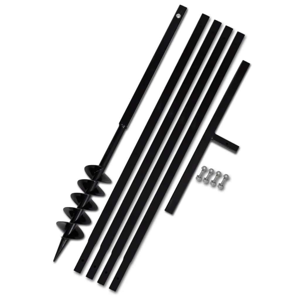 8718475886068_a_en_hd_1 Ground Drill with Handle 100 mm with Extension Tube 5 m Steel - Image 1