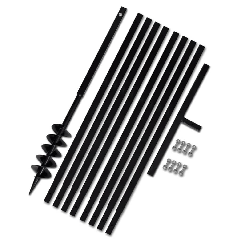8718475886075_a_en_hd_1 Ground Drill with Handle 100 mm with Extension Tube 9 m Steel - Image 1