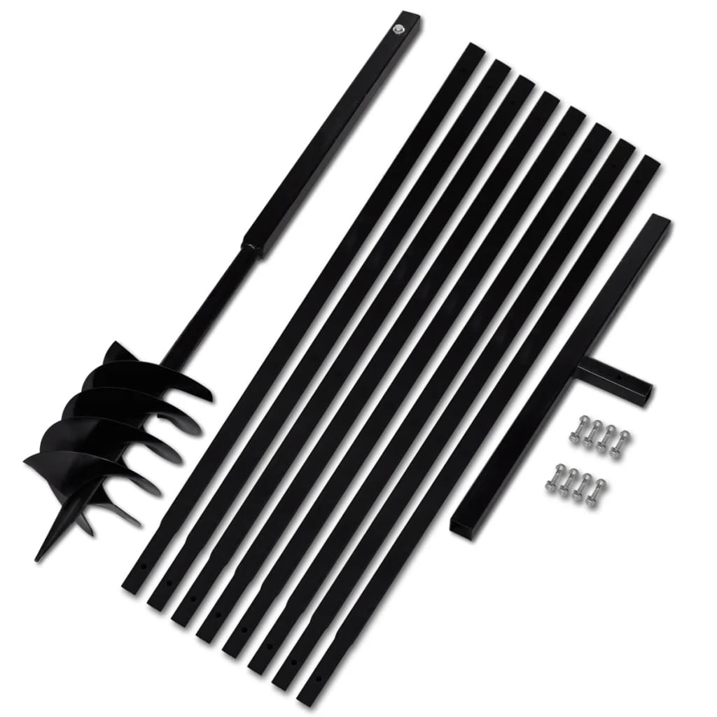 8718475886198_a_en_hd_1 vidaXL Ground Drill with Handle 180 mm with Extension Tube 9 m Steel - Image 1