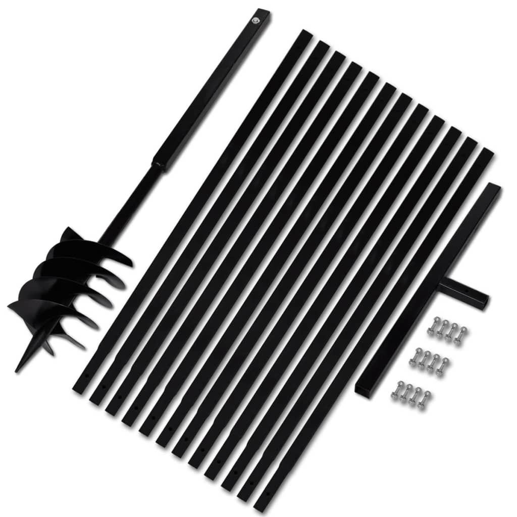 8718475886204_a_en_hd_1 vidaXL Ground Drill with Handle 180 mm with Extension Tube 13 m Steel - Image 1
