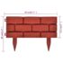 vidaXL Lawn Divider with Brick Design 11 pcs - Image 11